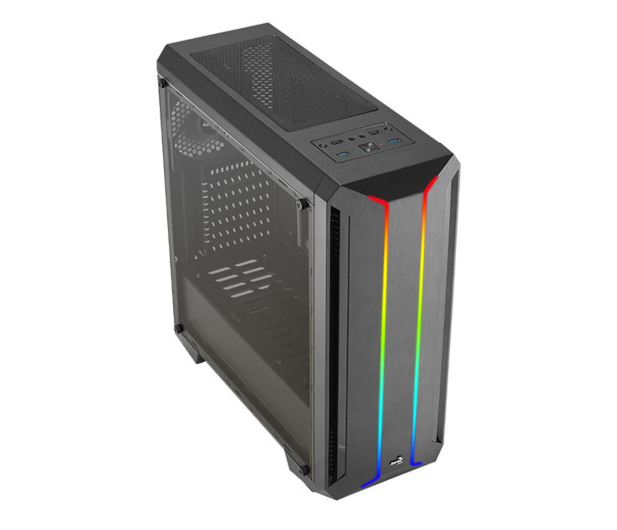 AEROCOOL Skyline FRGB USB 3.0 Mid Tower czarna AEROPGS-SKYLINE-ABGV - 1192540 - zdjęcie 4